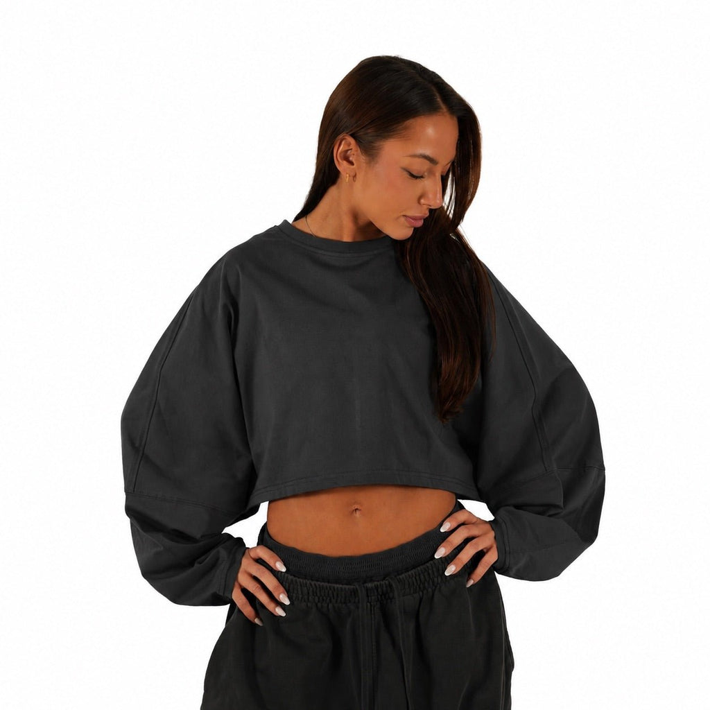 J - Flow Cropped Long - Sleeve - Elites Aera