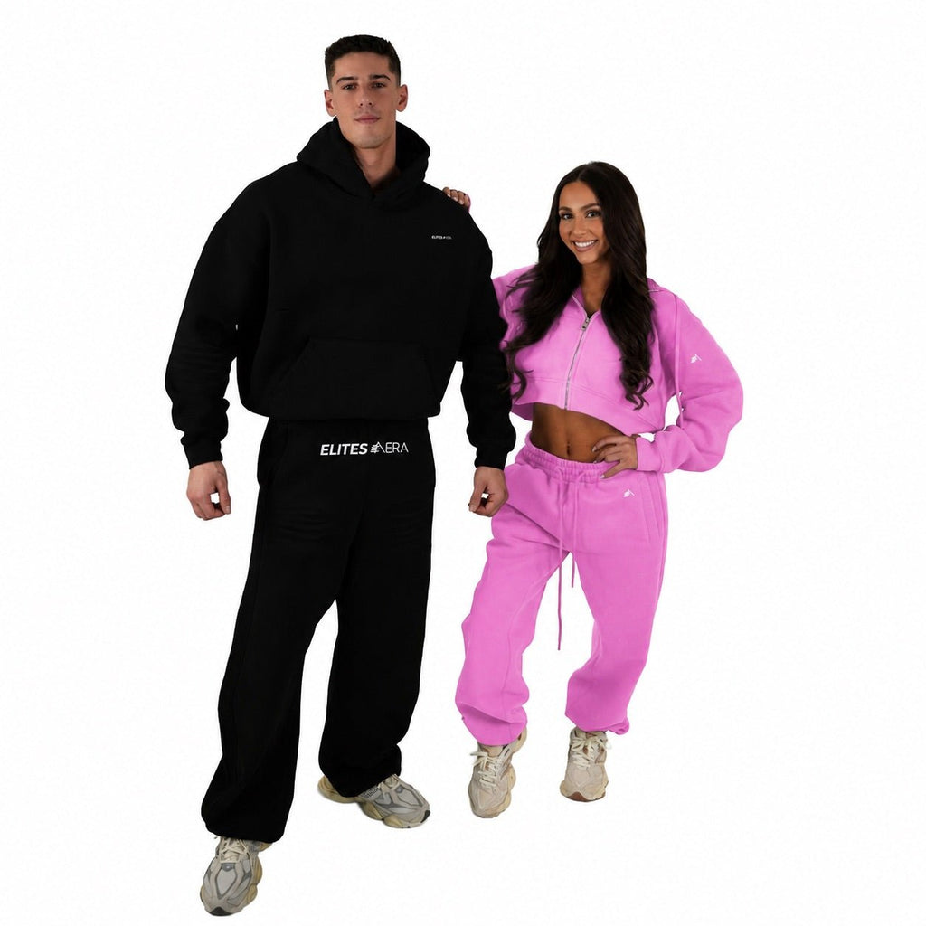 Premium Haven Cropped Zip - Up Hoodie - Elites Aera