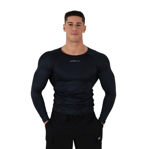 Python Camouflage Compression Long - Sleeve - Elites Aera