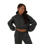 Onyx Aera Cropped Hoodie - Elites Aera