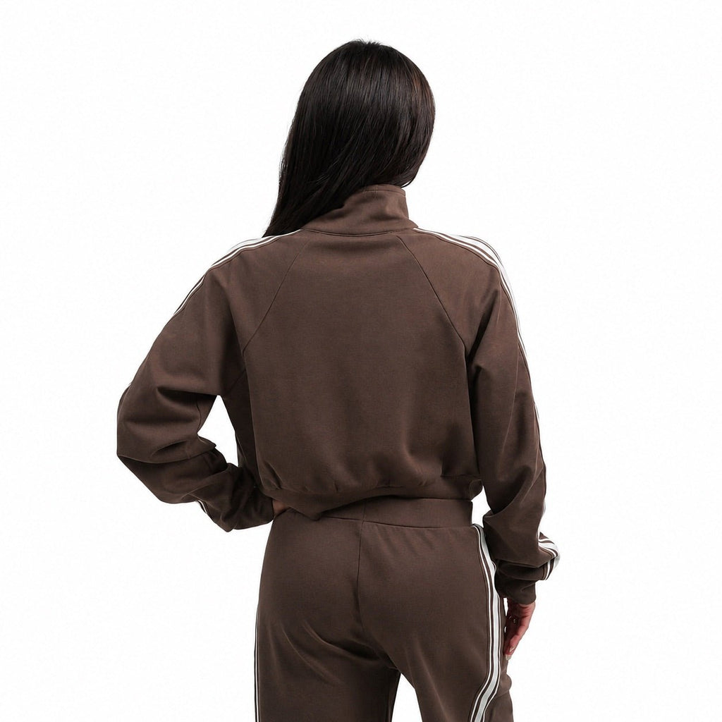 Motion Influence Cropped Zip-Up - Elites Aera