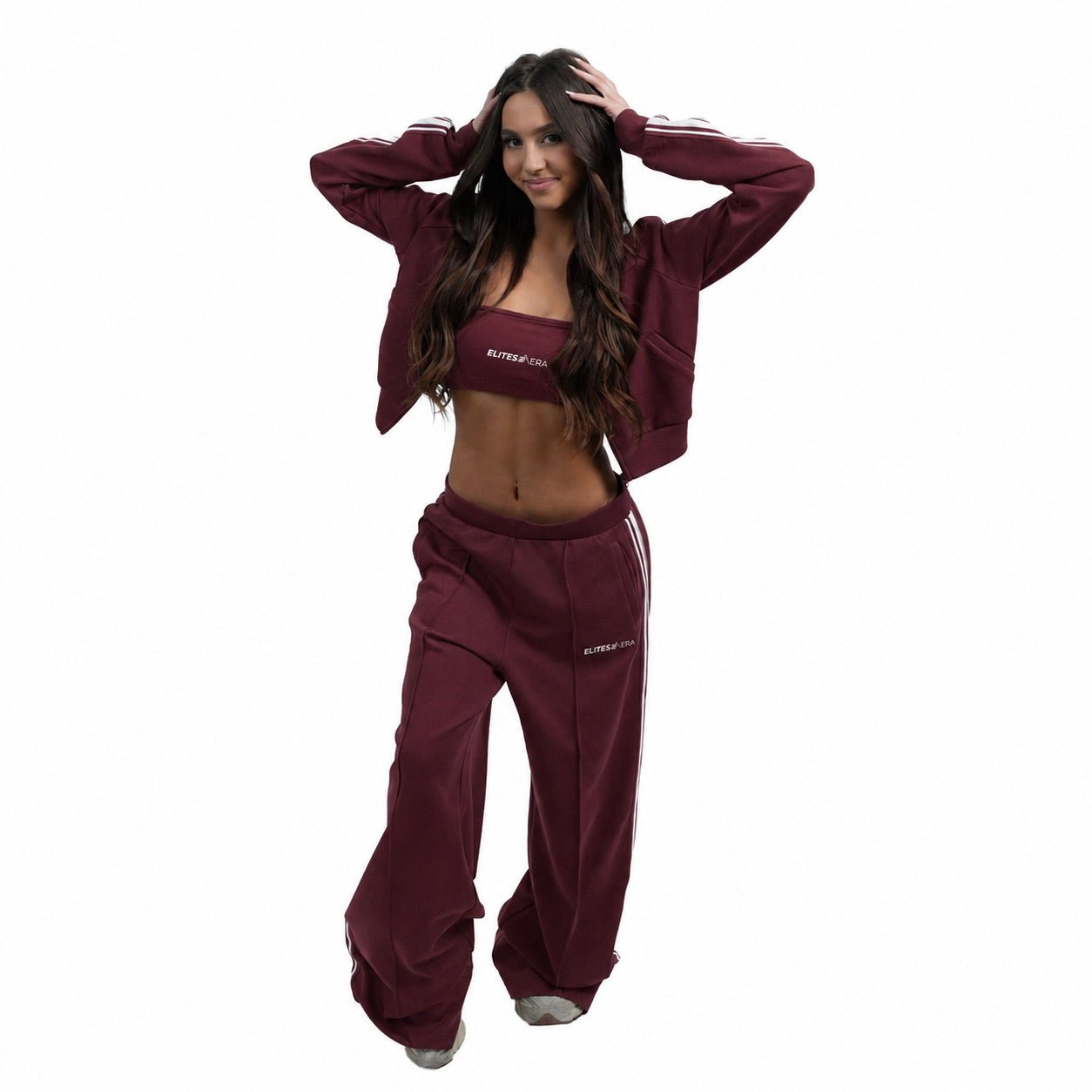 Motion Influence Cropped Zip - Up - Elites Aera
