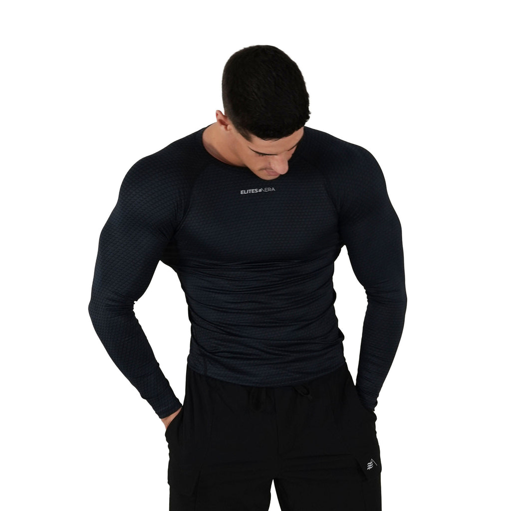 Python Camouflage Compression Long - Sleeve - Elites Aera