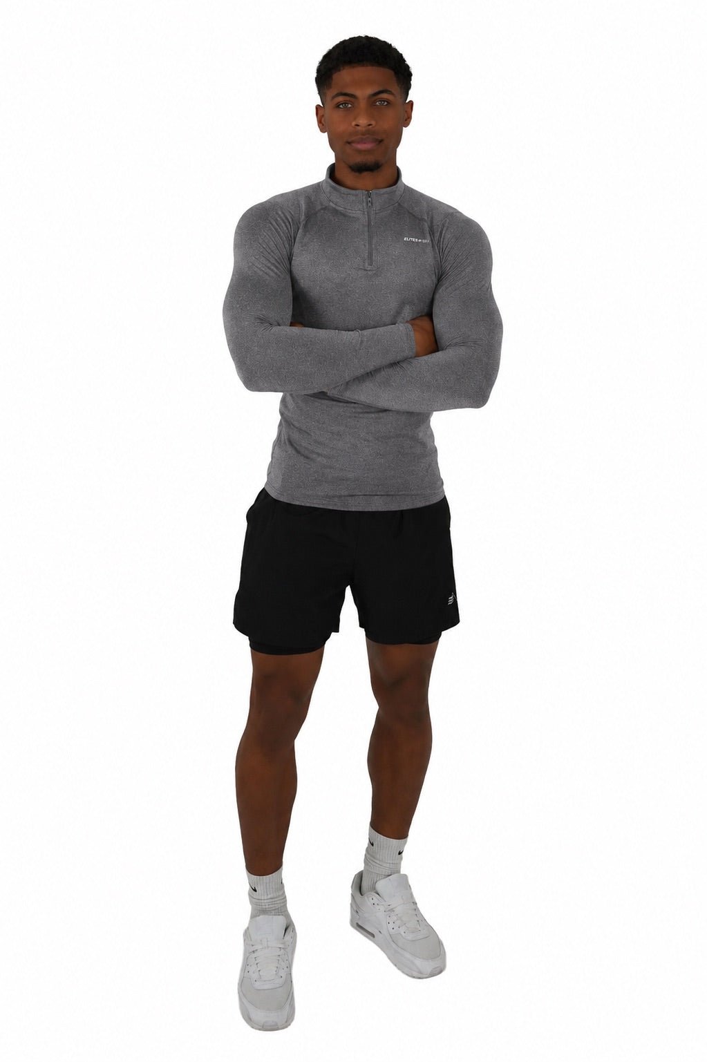 Men’s Burgundy Compression Shirt - Elites Aera