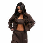 Motion Influence Cropped Zip-Up - Elites Aera
