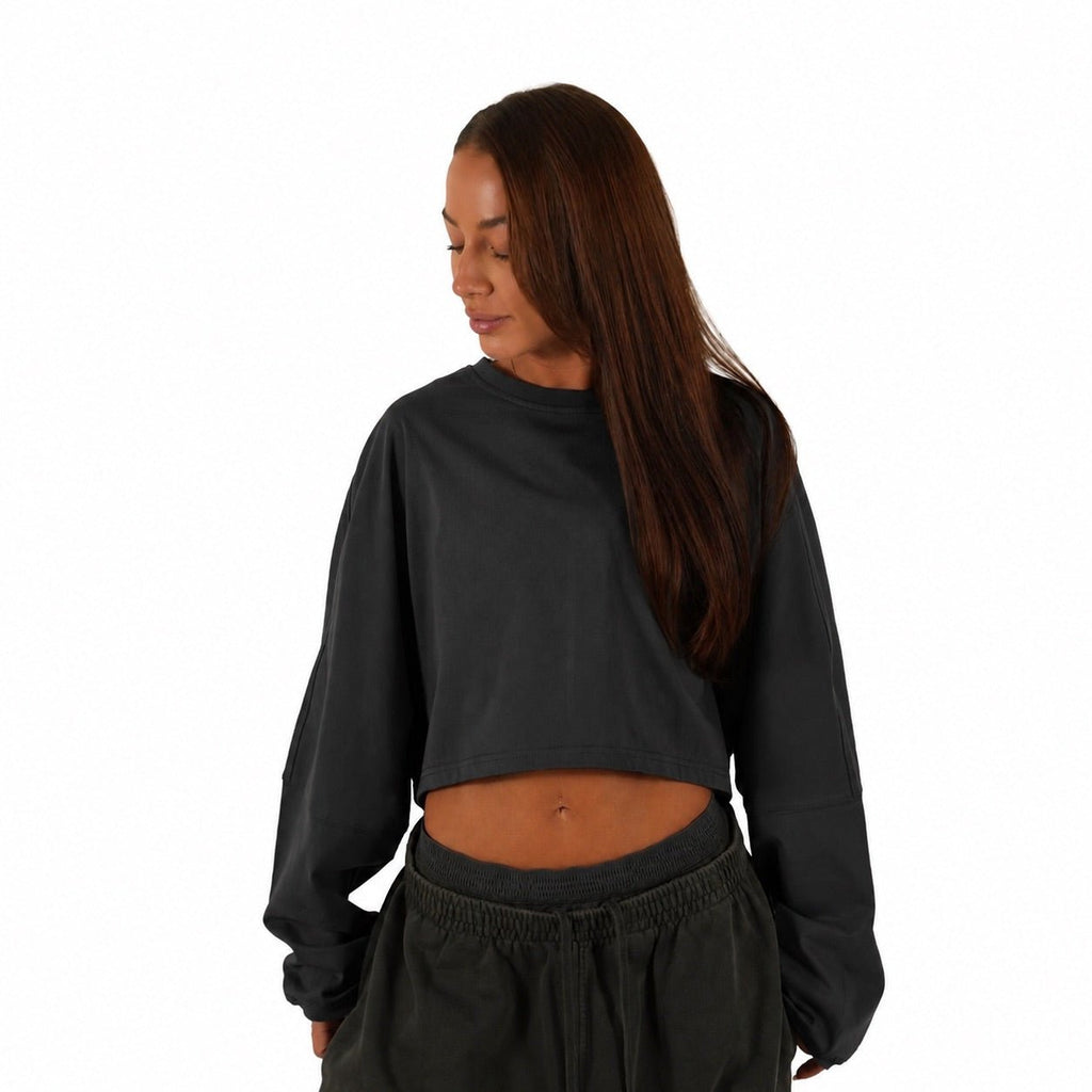 J - Flow Cropped Long - Sleeve - Elites Aera