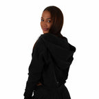 Effortless Drift Cropped Hoodie - Elites Aera