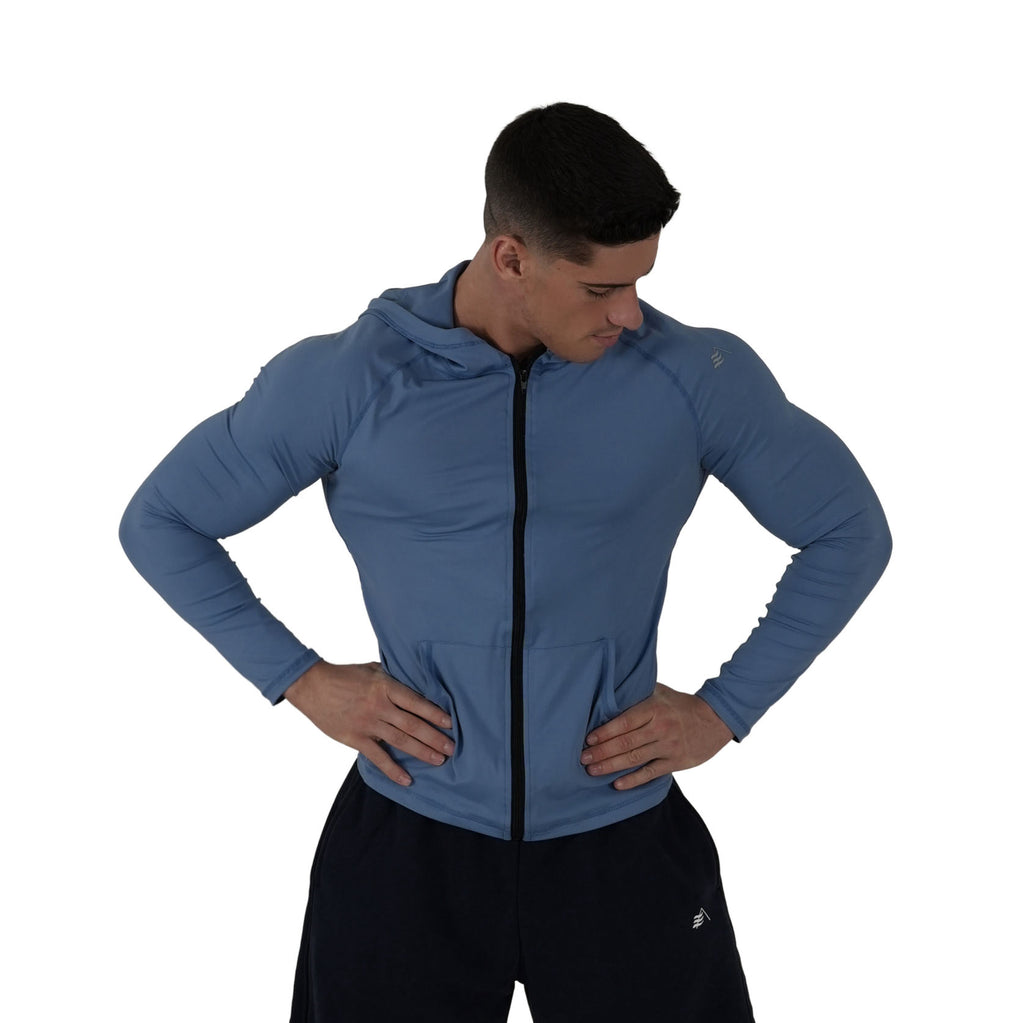 Sky Fall Hooded Compression Zip - Up - Elites Aera