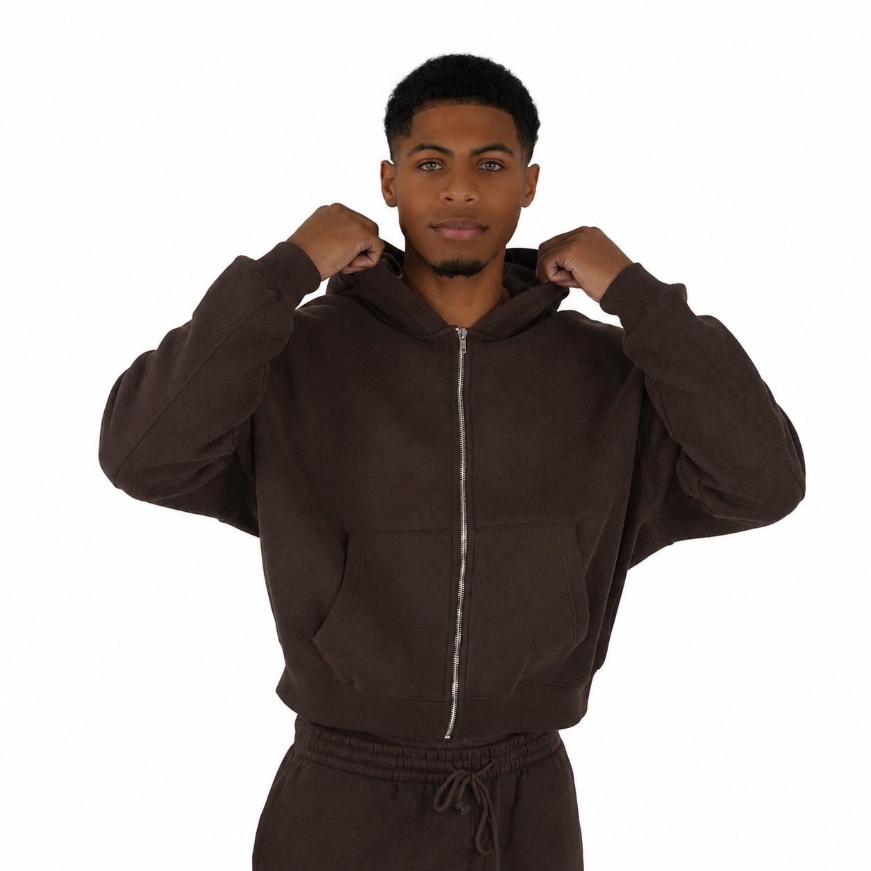 Iconic Aera Cropped Hoodie - Elites Aera