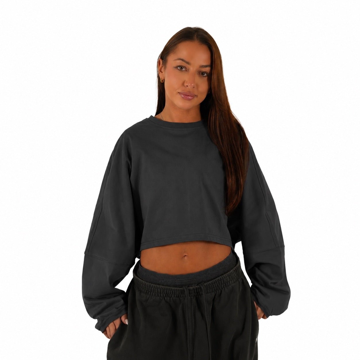 J - Flow Cropped Long - Sleeve - Elites Aera