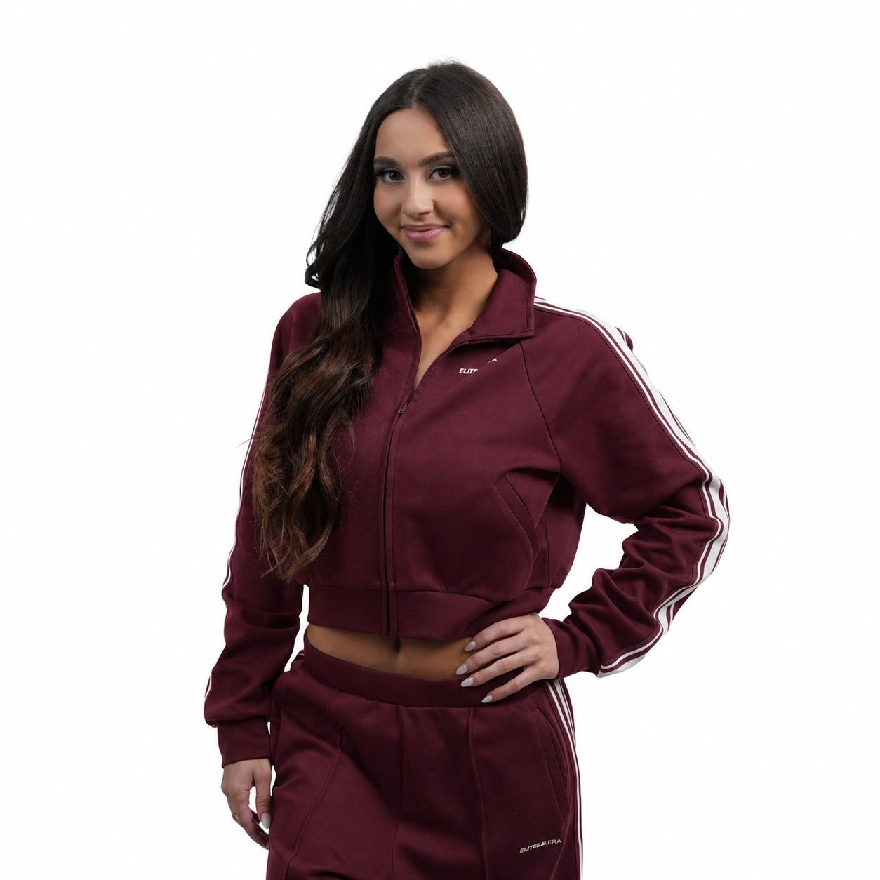 Motion Influence Cropped Zip - Up - Elites Aera