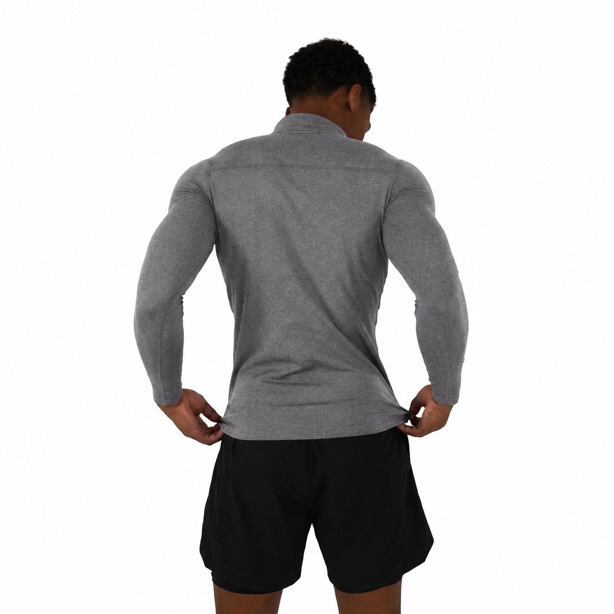 Men’s Burgundy Compression Shirt - Elites Aera