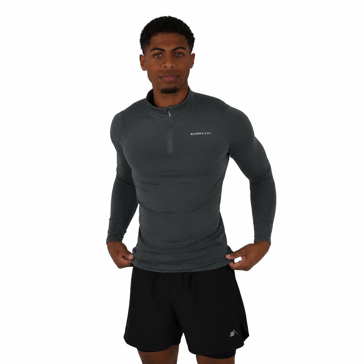 Men’s Burgundy Compression Shirt - Elites Aera