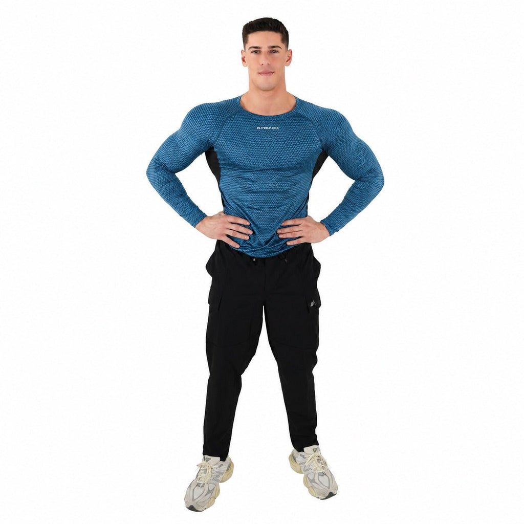 Python Camouflage Compression Long - Sleeve - Elites Aera