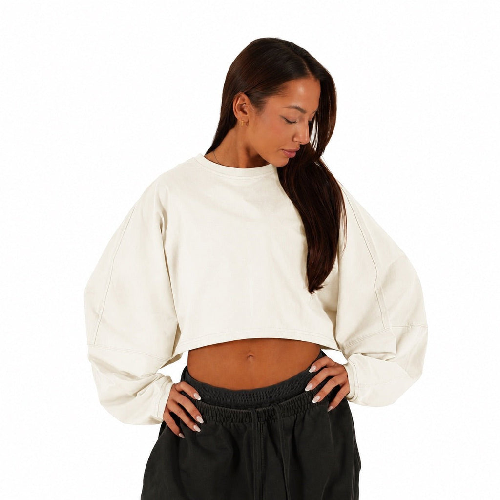 J - Flow Cropped Long - Sleeve - Elites Aera