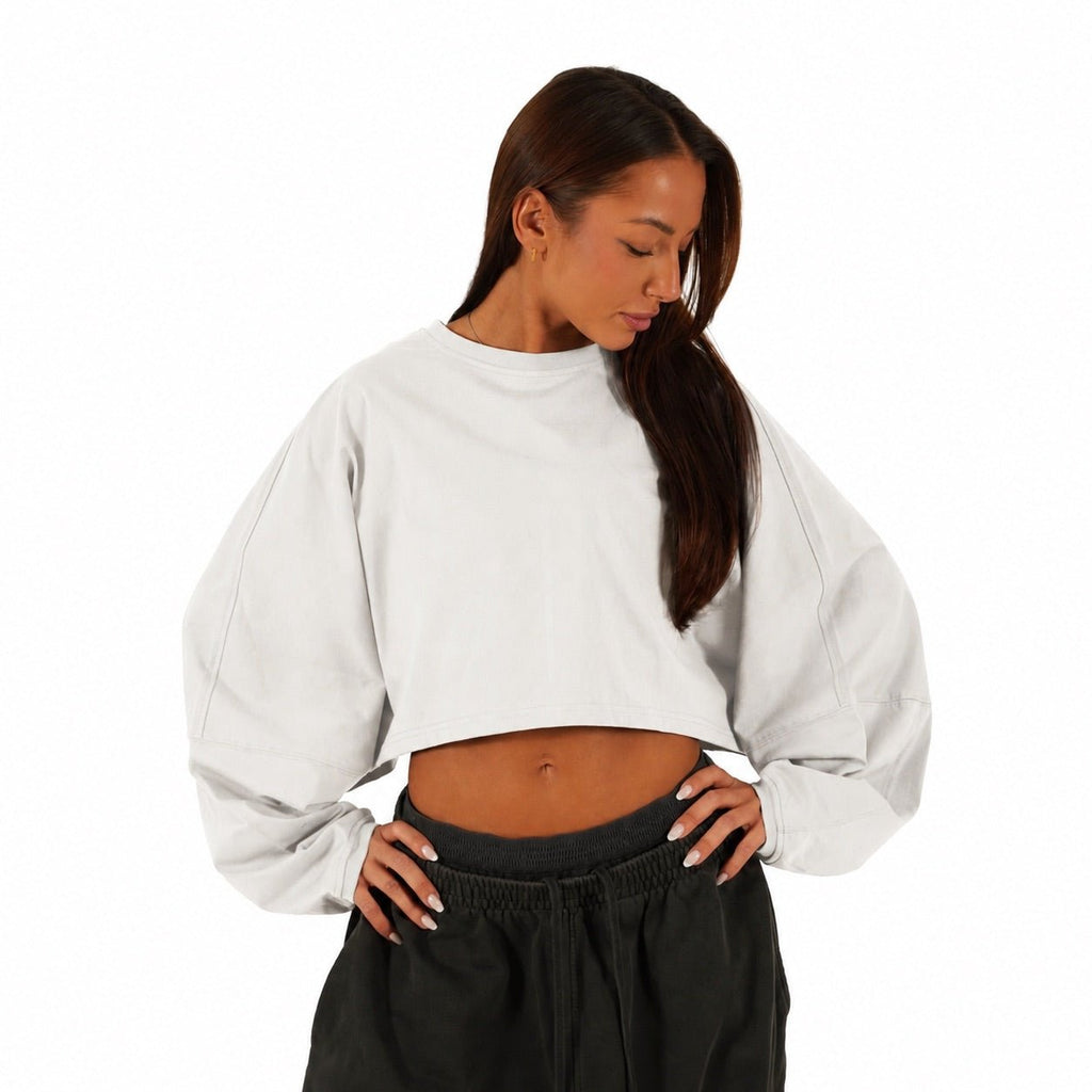 J - Flow Cropped Long - Sleeve - Elites Aera