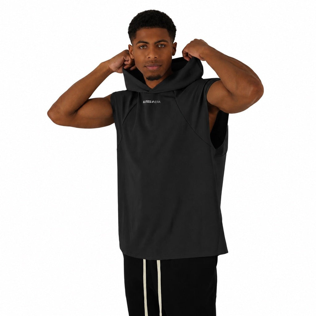 Modern Build Over - Shoulder Hooded Tank - Elites Aera