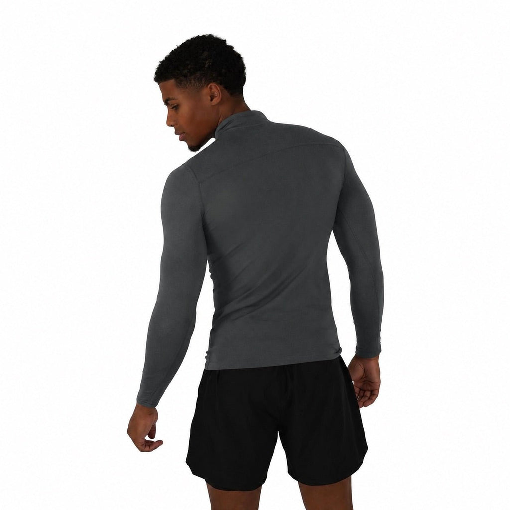 Men’s Burgundy Compression Shirt - Elites Aera