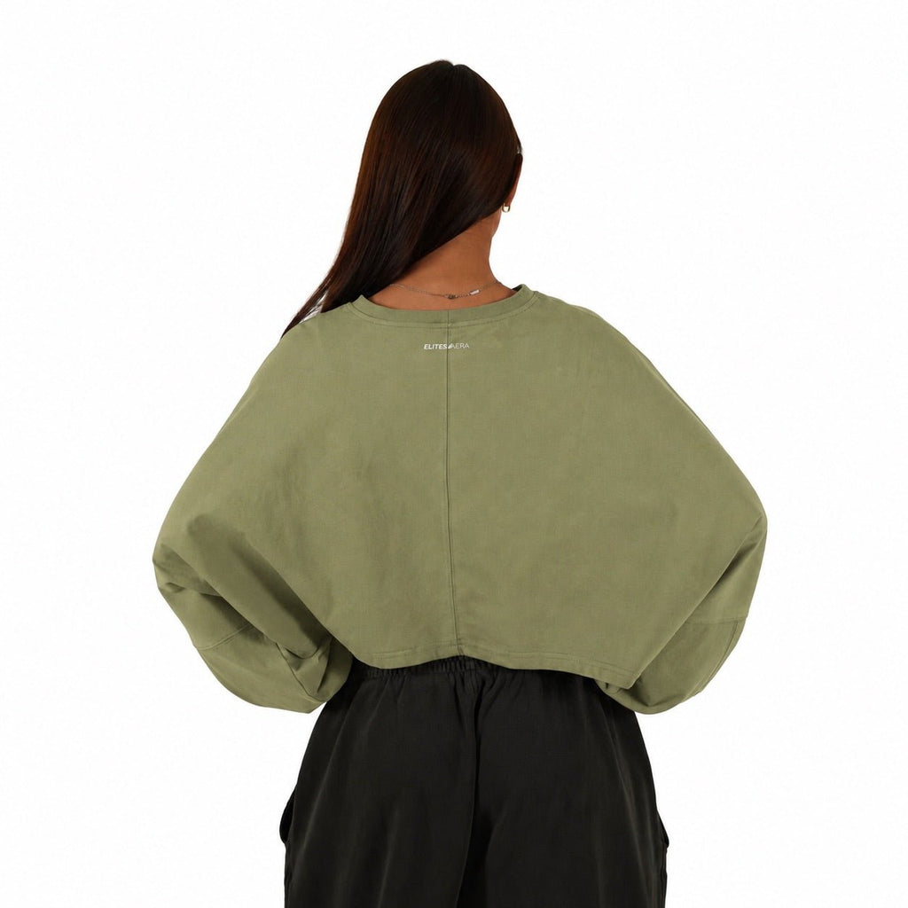 J - Flow Cropped Long - Sleeve - Elites Aera