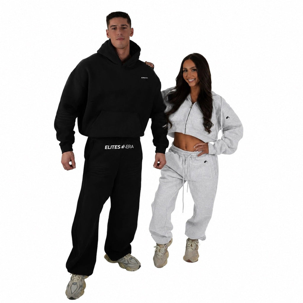 Premium Haven Cropped Zip - Up Hoodie - Elites Aera