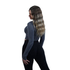 Grey Cropped Longsleeve - Elites Aera