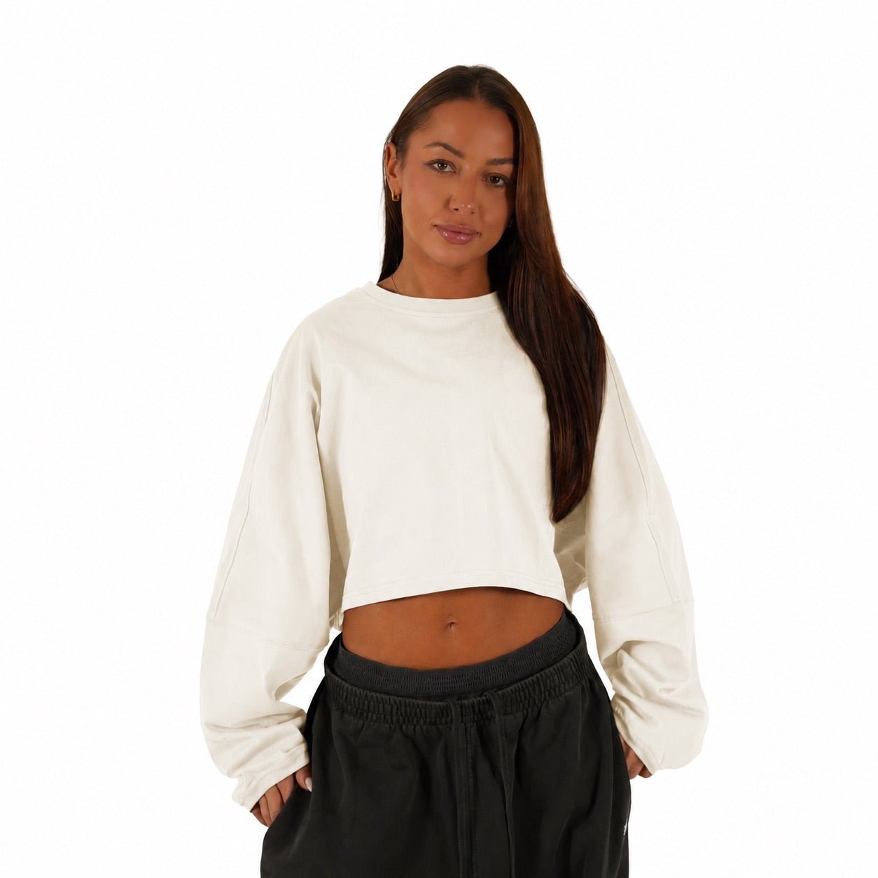 J - Flow Cropped Long - Sleeve - Elites Aera