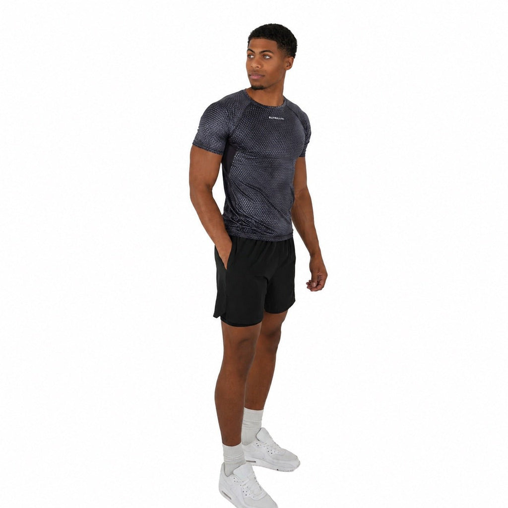 Python Camouflage Compression Short - Sleeve - Elites Aera