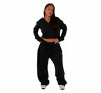 Effortless Drift Cropped Hoodie - Elites Aera