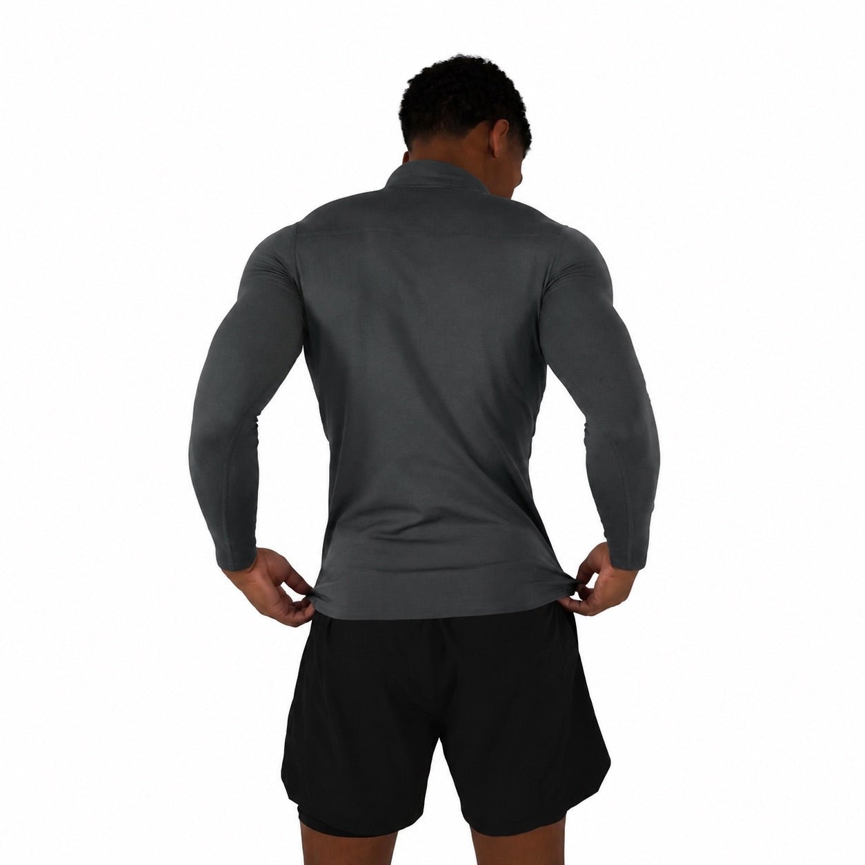Men’s Burgundy Compression Shirt - Elites Aera