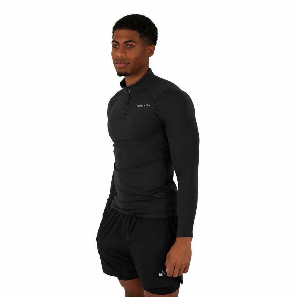 Men’s Burgundy Compression Shirt - Elites Aera