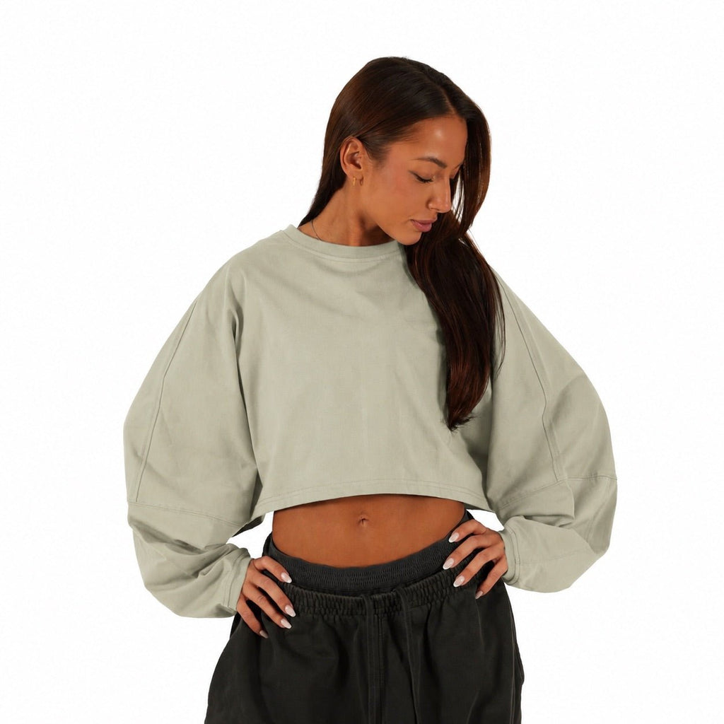J - Flow Cropped Long - Sleeve - Elites Aera