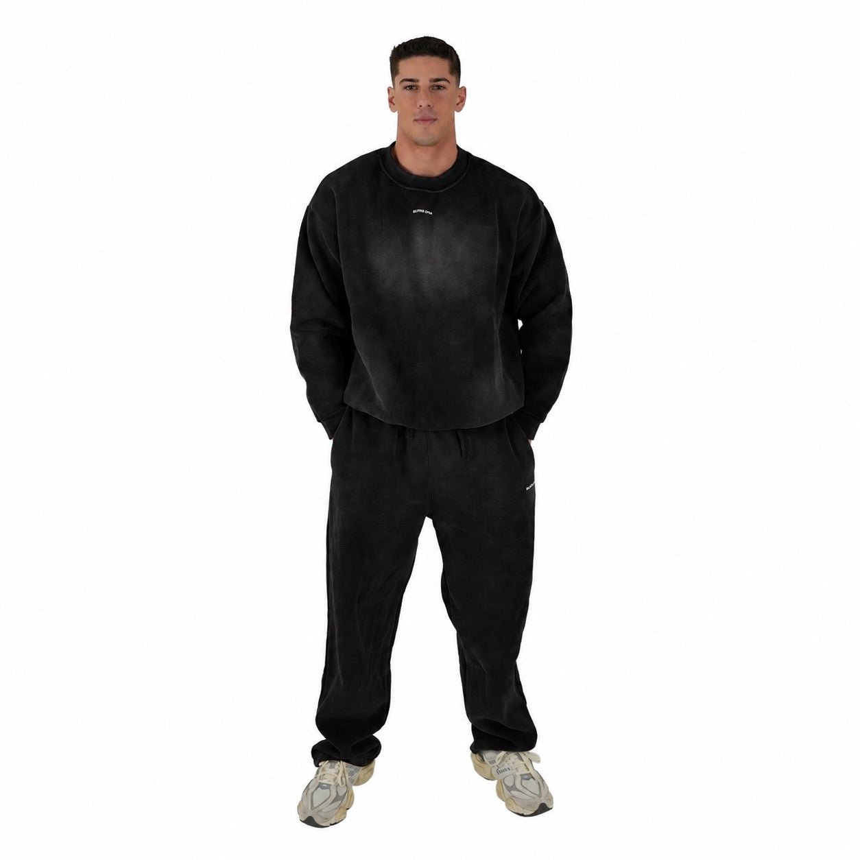 Midnight Wash Crewneck - Elites Aera