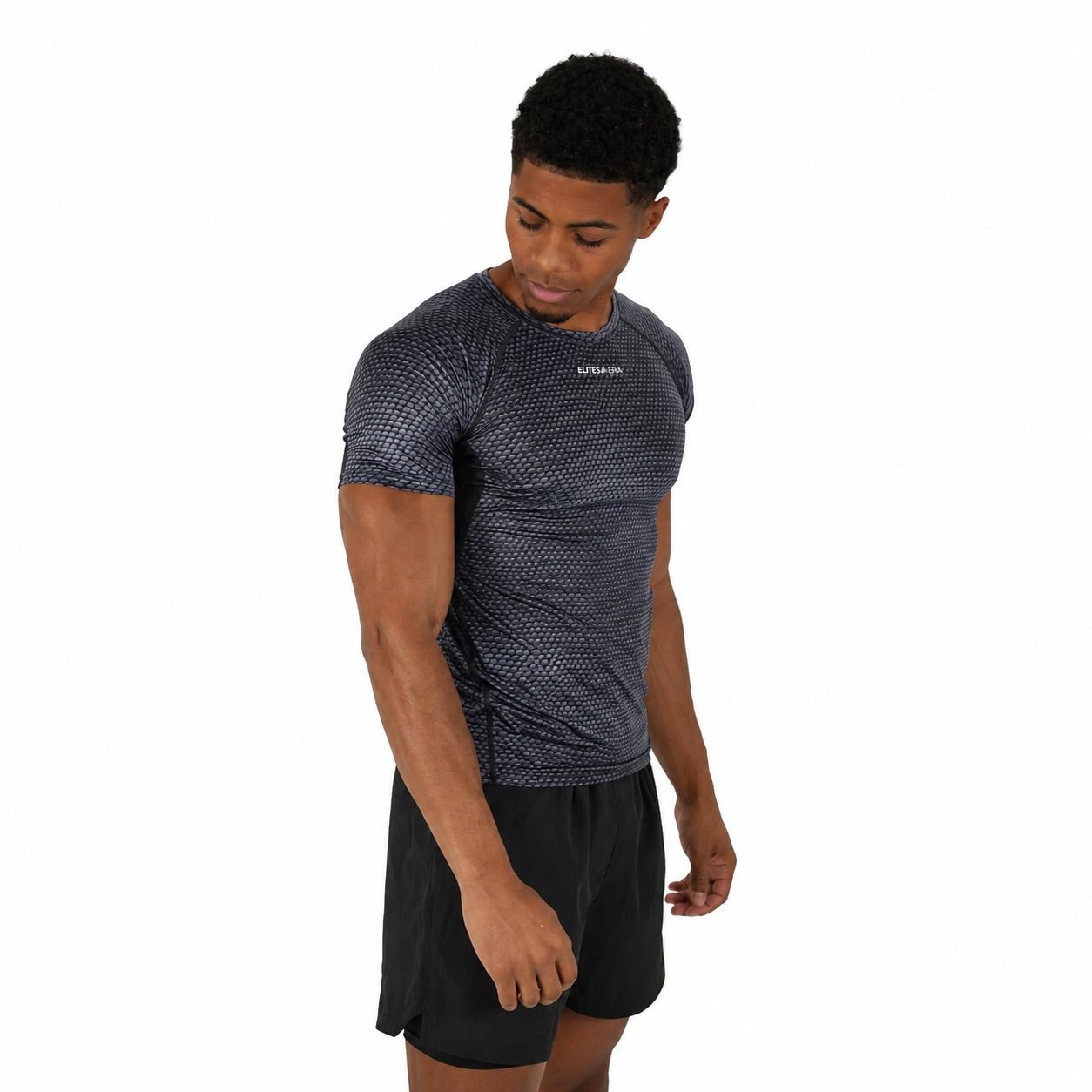 Python Camouflage Compression Short - Sleeve - Elites Aera