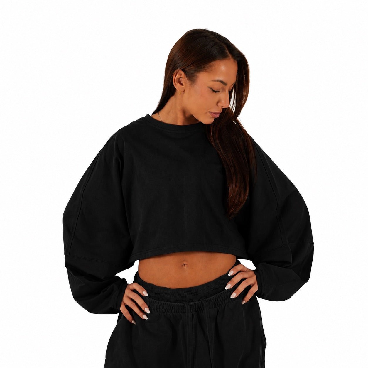 J-Flow Cropped Long-Sleeve - Elites Aera