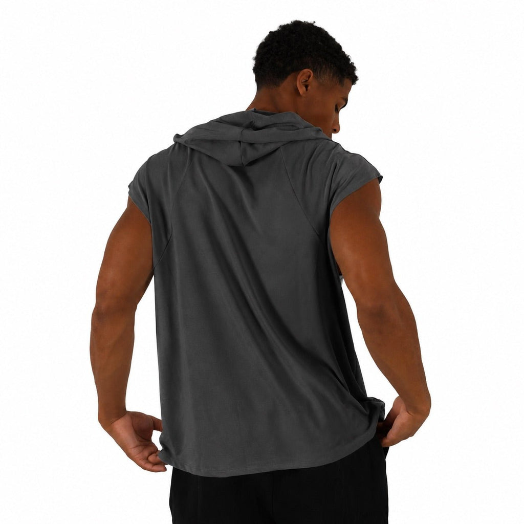 Modern Build Over - Shoulder Hooded Tank - Elites Aera