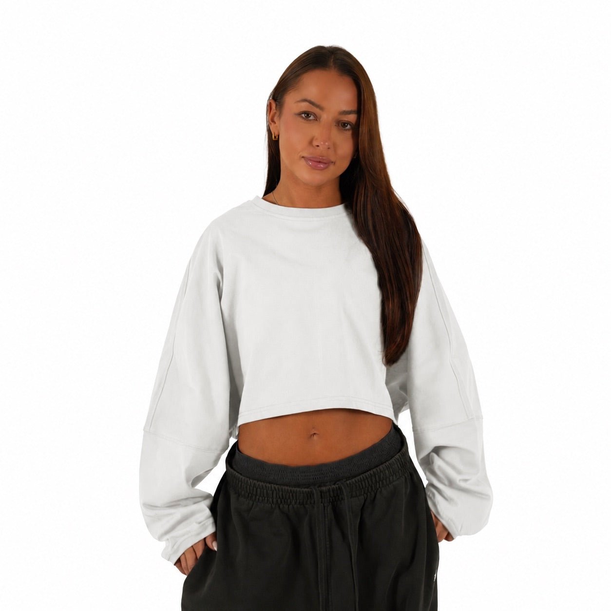 J - Flow Cropped Long - Sleeve - Elites Aera