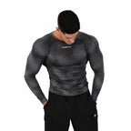 Python Camouflage Compression Long - Sleeve - Elites Aera