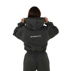 Onyx Aera Cropped Hoodie - Elites Aera