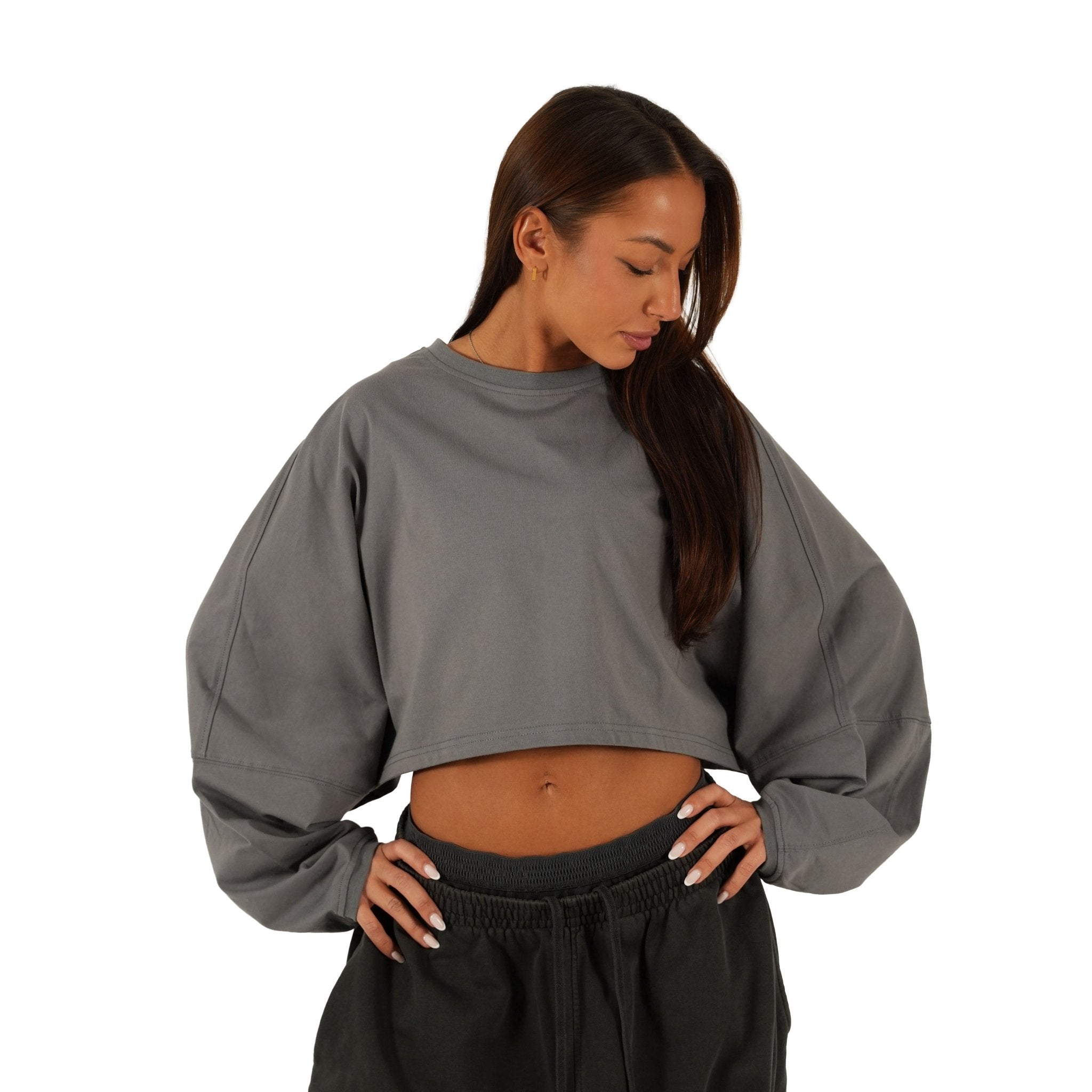 J - Flow Cropped Long - Sleeve - Elites Aera