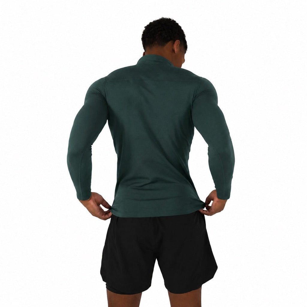 Men’s Burgundy Compression Shirt - Elites Aera