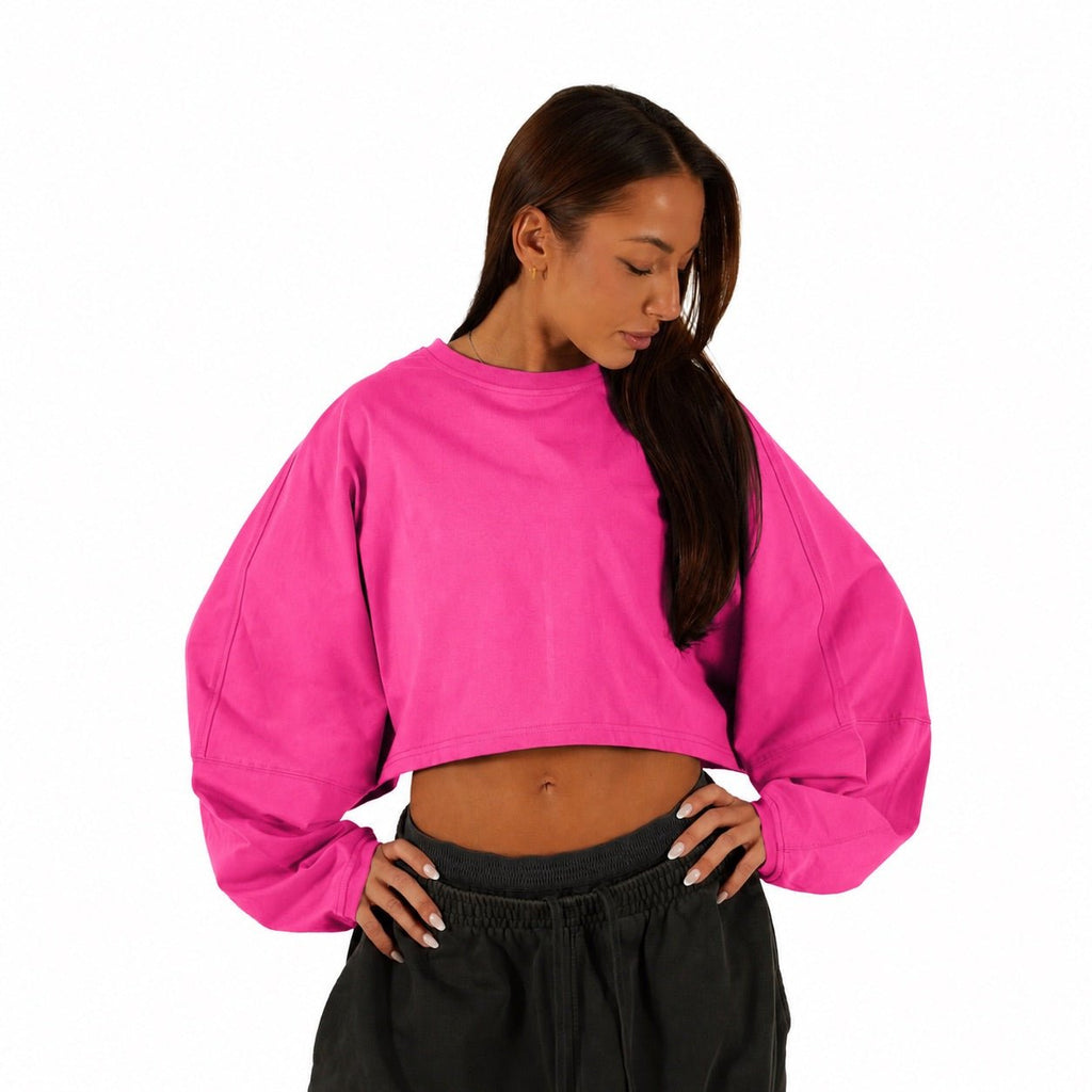 J - Flow Cropped Long - Sleeve - Elites Aera