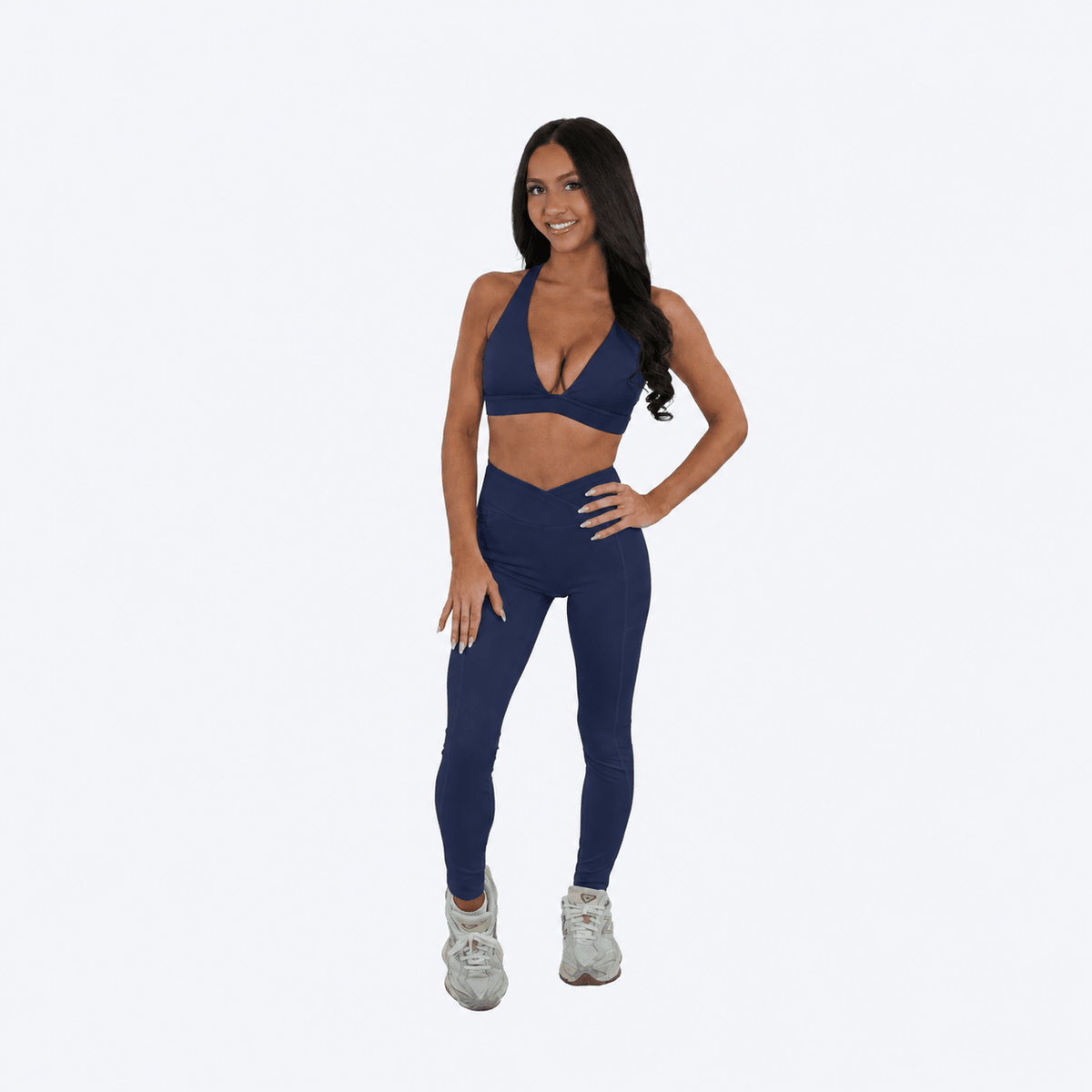 Linea Cross-Waist Leggings - Elites Aera