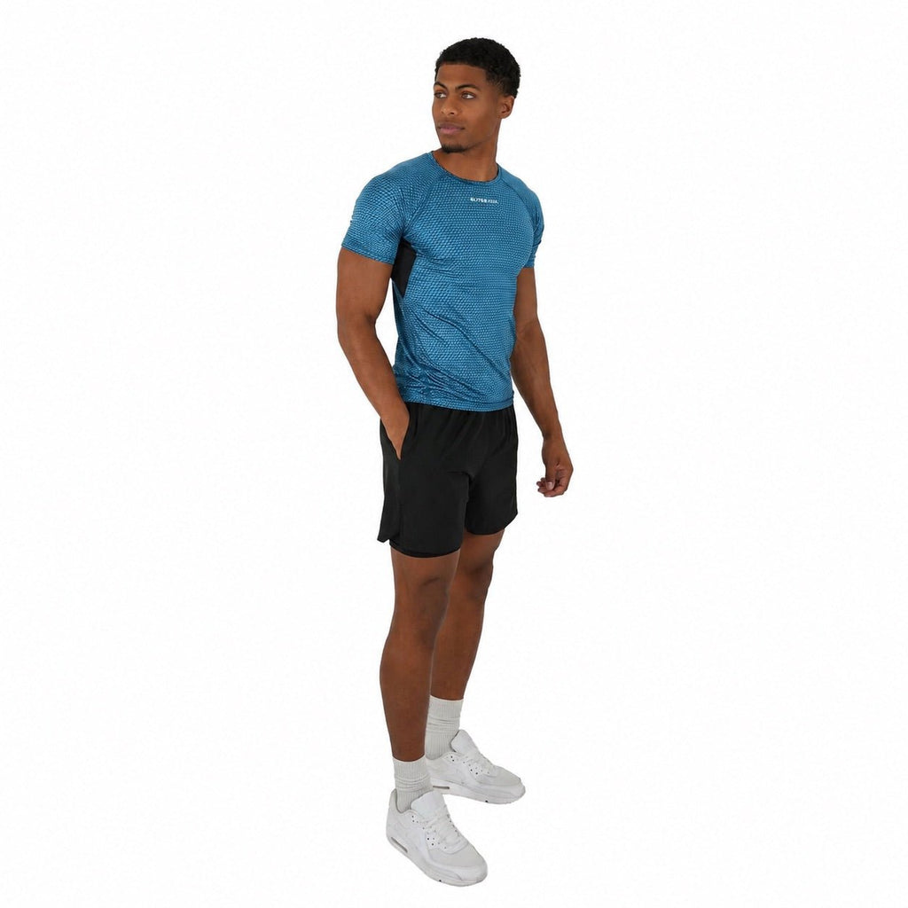 Python Camouflage Compression Short - Sleeve - Elites Aera