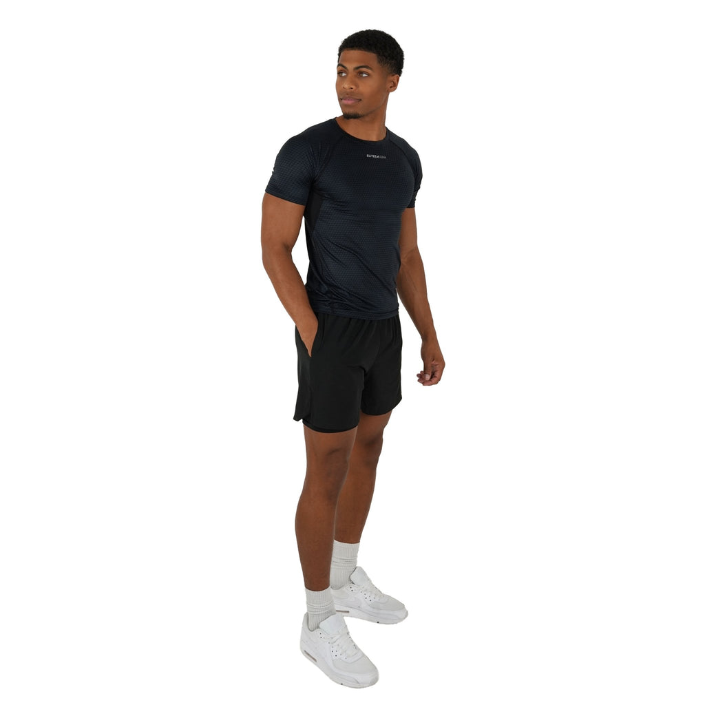 Python Camouflage Compression Short - Sleeve - Elites Aera