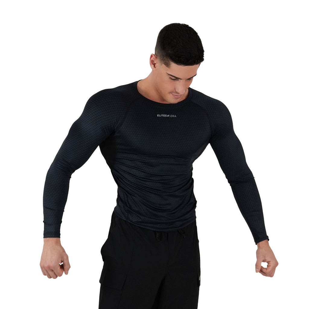 Python Camouflage Compression Long - Sleeve - Elites Aera