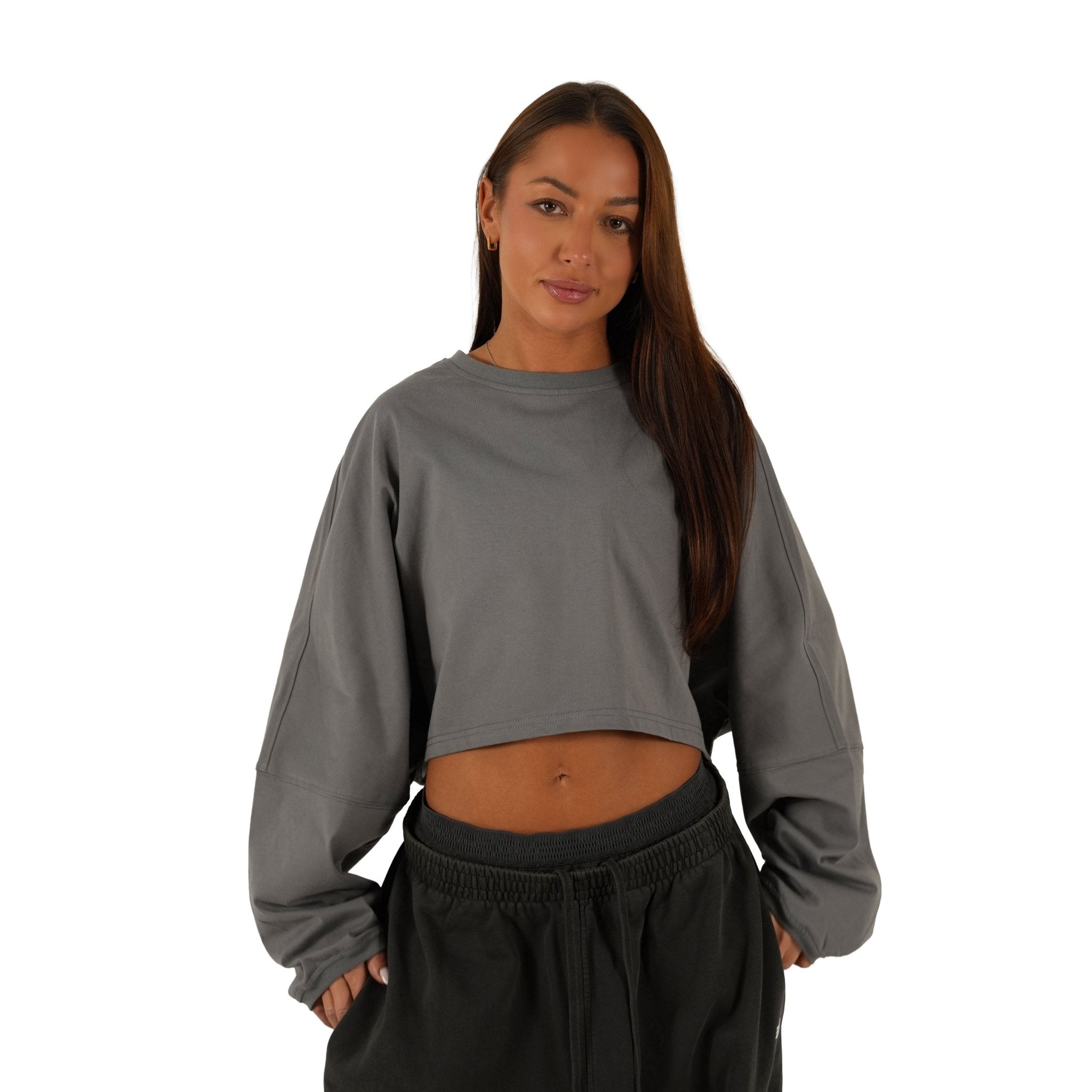 J - Flow Cropped Long - Sleeve - Elites Aera
