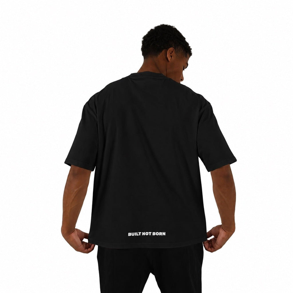 Built Not Born Oversized T-Shirt - Elites Aera