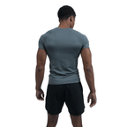 Men’s Grey Compression T-Shirt - Elites Aera