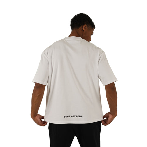 Built Not Born Oversized T-Shirt - Elites Aera