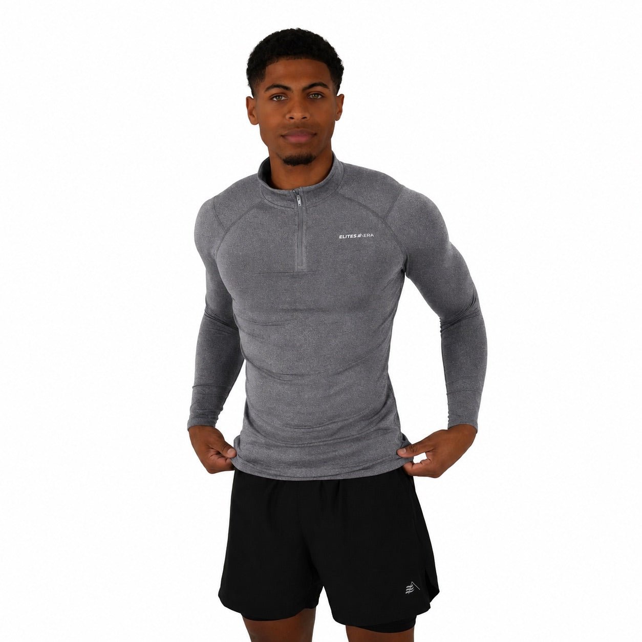 Men’s Burgundy Compression Shirt - Elites Aera